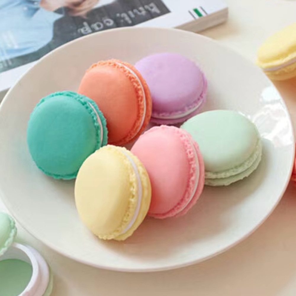 6Pcs tiny macaron jewelry/ pill case New